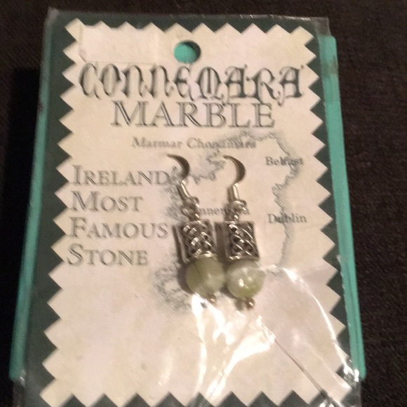 Connemara Marble Earrings - Picture 1 of 1